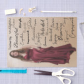 Papier Mousseline papier de tissu de découpage (Artisanat)