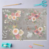 Papier Mousseline Papier de tissu de découpage conception gothique f (Artisanat)