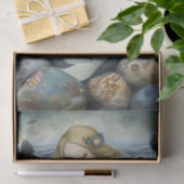 PAPIER MOUSSELINE PAPIER DE TISSU DE DÉCOUPAGE DE FILLE DE SLEEPER M (Cadeau)