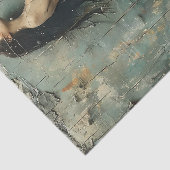 PAPIER MOUSSELINE PAPIER DE TISSU DE DÉCOUPAGE MERMAID DÉTRUIT (Détail)