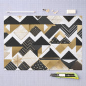 Papier Mousseline papier de tissu de diamants de noël abstrait (Artisanat)