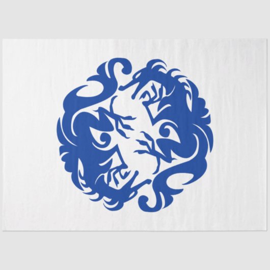 Papier Mousseline papier de tissu de dragons (Recto)