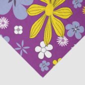 Papier Mousseline papier de tissu de fleurs (Détail)