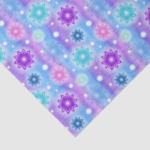 Papier Mousseline papier de tissu de fleurs de neige (Détail)