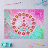 Papier Mousseline Papier de tissu de fleurs de paix (Artisanat)