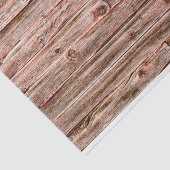 Papier Mousseline papier de tissu de la grange rouge (Détail)