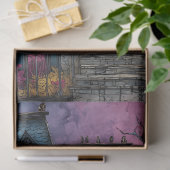 PAPIER MOUSSELINE PAPIER DE TISSU DE LA MAISON HAUNÉE VIBRANT (Cadeau)