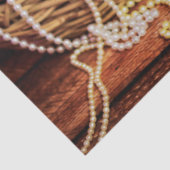 Papier Mousseline papier de tissu de la partie (Détail)