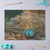 Papier Mousseline papier de tissu de lézard reptile (Artisanat)