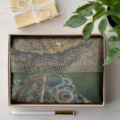 Papier Mousseline papier de tissu de lézard reptile (Cadeau)