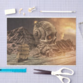 Papier Mousseline papier de tissu de l'île du crâne (Artisanat)