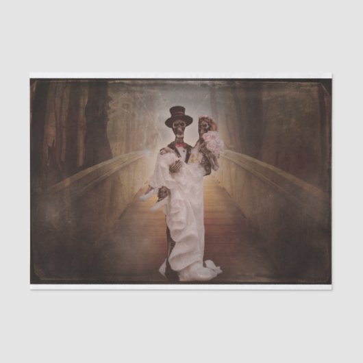 Papier Mousseline papier de tissu de mariée et de mariée (Recto)