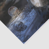 Papier Mousseline papier de tissu de mondes fantômes (Détail)