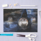 Papier Mousseline papier de tissu de mondes fantômes (Artisanat)