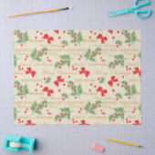 Papier Mousseline papier de tissu de noël (Artisanat)