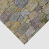 Papier Mousseline papier de tissu de paroi pierre (Détail)