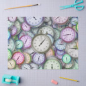 Papier Mousseline papier de tissu de pièce temps (Artisanat)