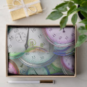 Papier Mousseline papier de tissu de pièce temps (Cadeau)