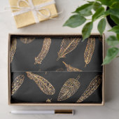 Papier Mousseline papier de tissu de plumes de canard (Cadeau)