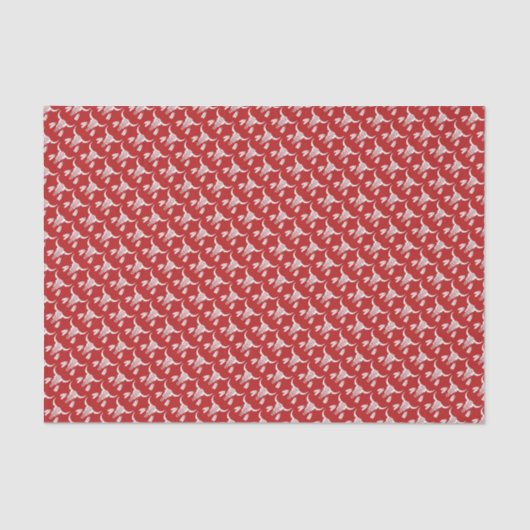 Papier Mousseline Papier de tissu de Tiny Buffalo Skull (Recto)