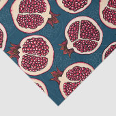 Papier Mousseline Papier de tissu de tranches de grenade (Détail)