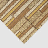 Papier Mousseline papier de tissu de tuiles rustiques (Détail)