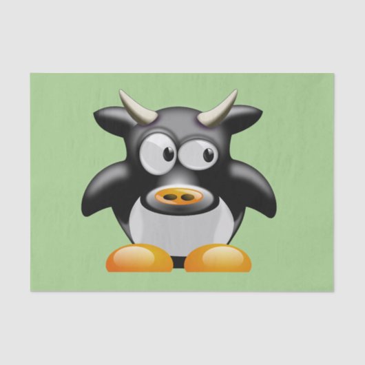 Papier Mousseline papier de tissu de vache moine (Recto)