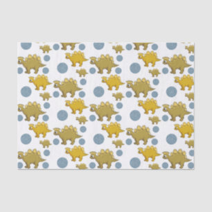 Papier Mousseline Papier de tissu décoratif Dinosaur