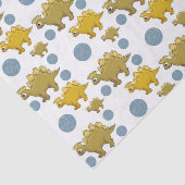 Papier Mousseline Papier de tissu décoratif Dinosaur (Détail)