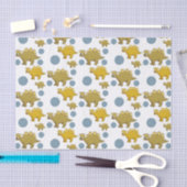 Papier Mousseline Papier de tissu décoratif Dinosaur (Artisanat)