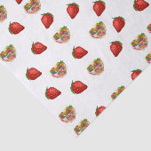 Papier Mousseline Papier de tissu décoratif Fruit (Détail)