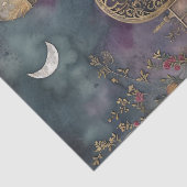 PAPIER MOUSSELINE PAPIER DE TISSU DÉCOUPABLE DE LA LUNE ET DU CHÂTEA (Détail)