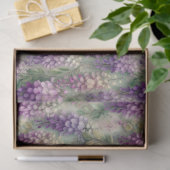 PAPIER MOUSSELINE PAPIER DE TISSU DÉCOUPAGE WISTERIA ROMANTIQUE (Cadeau)