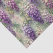 PAPIER MOUSSELINE PAPIER DE TISSU DÉCOUPAGE WISTERIA ROMANTIQUE (Détail)