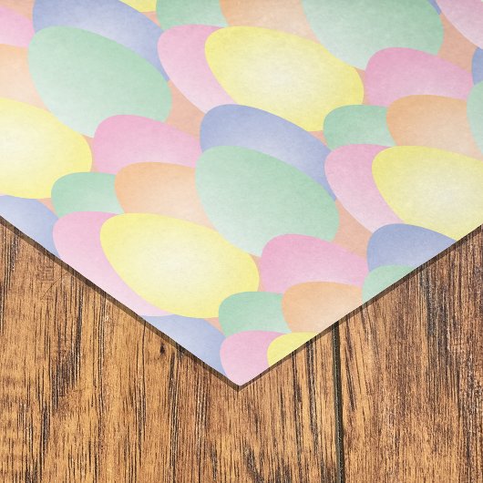 Papier Mousseline Papier de tissu d'oeufs de Pâques