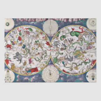 Papier Mousseline Papier de tissu du tableau des étoiles