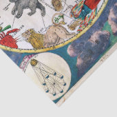 Papier Mousseline Papier de tissu du tableau des étoiles (Détail)