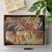 Papier Mousseline papier de tissu du temple de dragon (Cadeau)