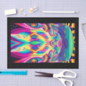 Papier Mousseline papier de tissu du temple du hibou (Artisanat)