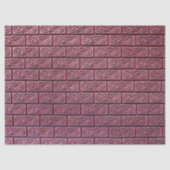 Papier Mousseline papier de tissu en briques (Recto)