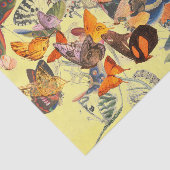 PAPIER MOUSSELINE PAPIER DE TISSU EN JAUNE (Détail)