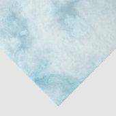 Papier Mousseline papier de tissu en marbre bleu (Détail)