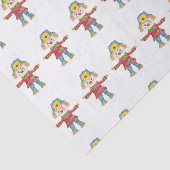 Papier Mousseline Papier de tissu épouvantable (Détail)