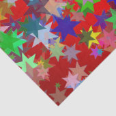 Papier Mousseline papier de tissu étoilé (Détail)