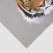 Papier Mousseline Papier de tissu facial tigre (Détail)