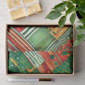 Papier Mousseline papier de tissu fiesta patchwork (Cadeau)