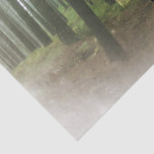 Papier Mousseline papier de tissu forestier enchanté (Détail)