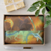 Papier Mousseline papier de tissu fractal de l'espace (Cadeau)