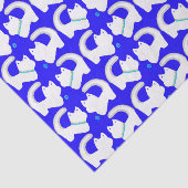 Papier Mousseline Papier de tissu Hanoukka pour chat mou (Détail)