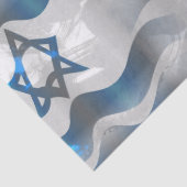 Papier Mousseline papier de tissu israélien (Détail)